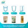 Stand up zipper bag packing machine automatic Coconut powder candy granule packing machine rotary bag packing machine
