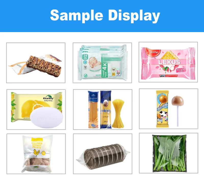 Automatic Candy Pillow Bag Type Pouch Packaging Machine