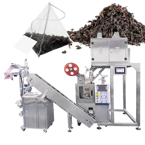 Ultrasonic Sealing Cutting Fully Automatic Pyramid Tea Bag Packing Machine tea bag packing machine in sri lanka