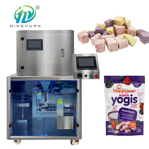 Stand up zipper bag packing machine Horizontal Automatic Fruit Snacks premade bag Packing Machine Granule packing Machine