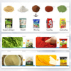 automatic vertical powder packing machine 1kg 2kg 5kg bagging cassava wheat flour packaging machine