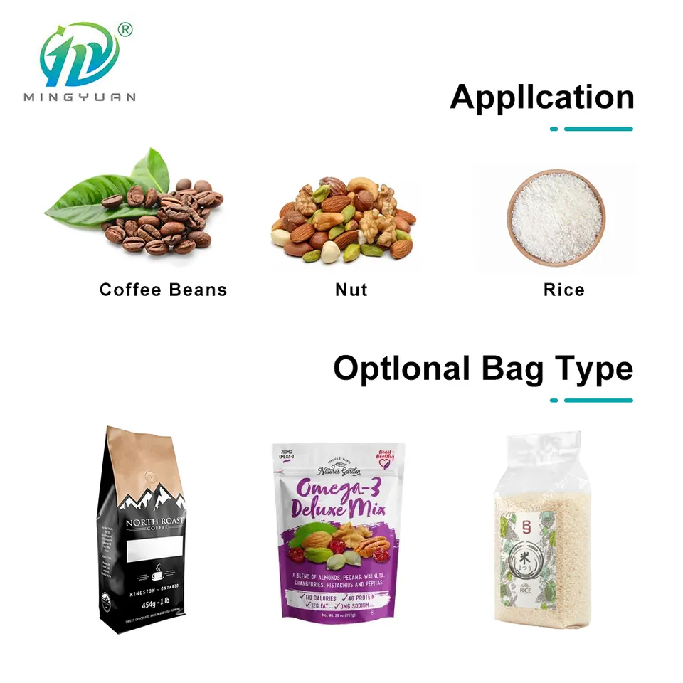 Stand up zipper bag packing machine automatic Coconut powder candy granule packing machine rotary bag packing machine