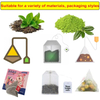 New Small Business Automatic triangle bag Packaging Machine for tea bag