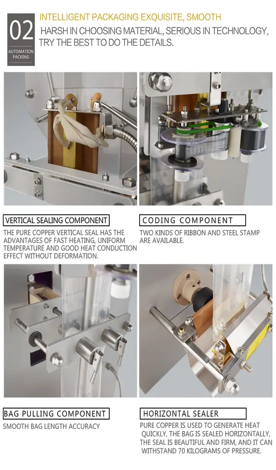 Multi Function Liquid Packing Machine Automatic Vinegar Packing Machine for Packing Liquid