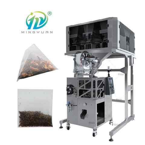 New Small Business Automatic triangle bag Packaging Machine for tea bag