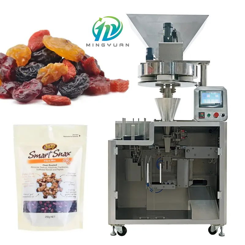 Stand up zipper bag packing machine Multi-Function Dried fruit coffee packing machine Granule packing machine