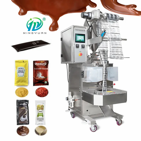 NEW high performance automatic liquid filling 250ml bag chocolate sauce packing machine